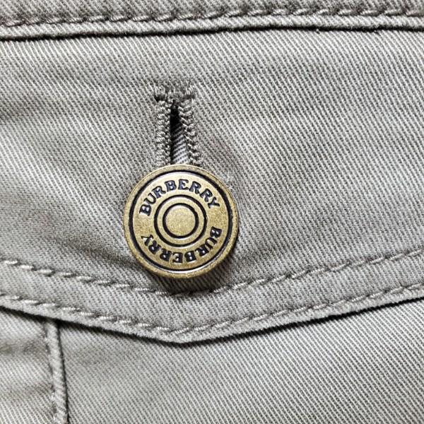 anc バーバリー BURBERRY パンツ 38 グレー 七分丈 カーゴパンツ