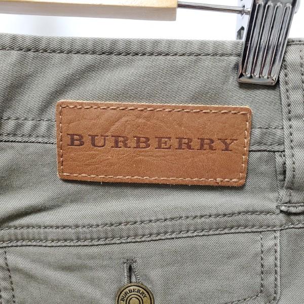 anc バーバリー BURBERRY パンツ 38 グレー 七分丈 カーゴパンツ