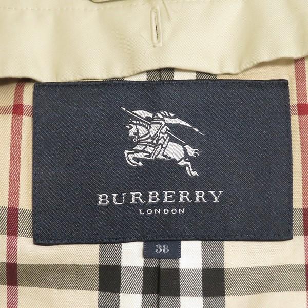 anc バーバリー BURBERRY コート ステンカラーコート 38 ベージュ