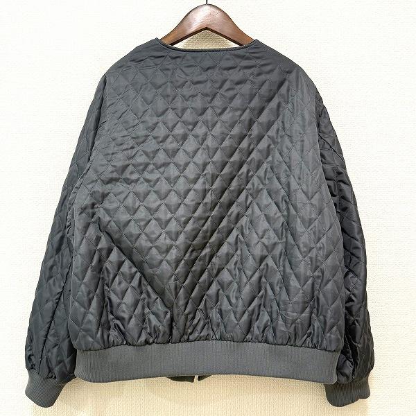 anc アズノウアズ AS KNOW ブルゾン 3 グレー系 青 緑 リバーシブル 