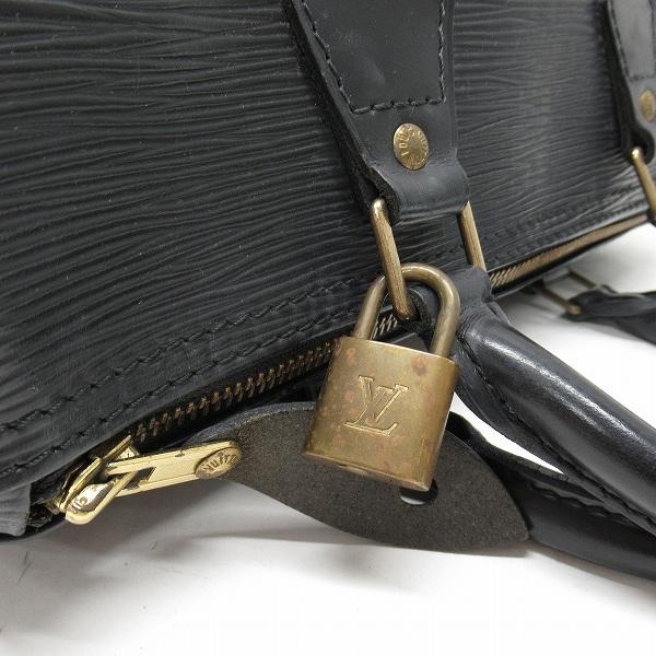 Louis Vuitton エピレザー ブラック ボストンバッグ ルイヴィトン LOUIS VUITTON ボストンバッグ キーポル45 エピ