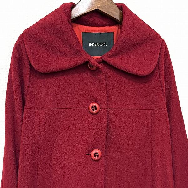 wnc インゲボルグ INGEBORG コート 赤 ロング レディース [946613