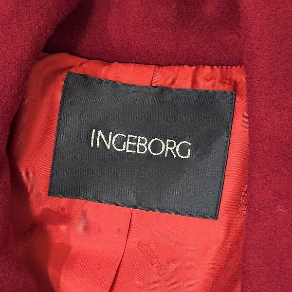 wnc インゲボルグ INGEBORG コート 赤 ロング レディース [946613