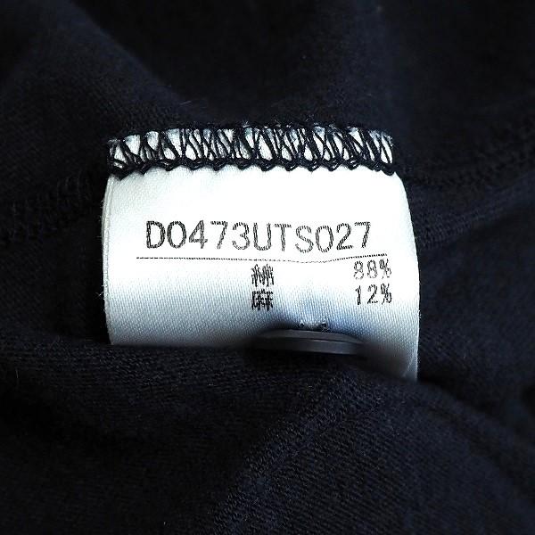 PAPAS（パパス） #snc カットソー Tシャツ 48 濃紺 半袖 ワッペン
