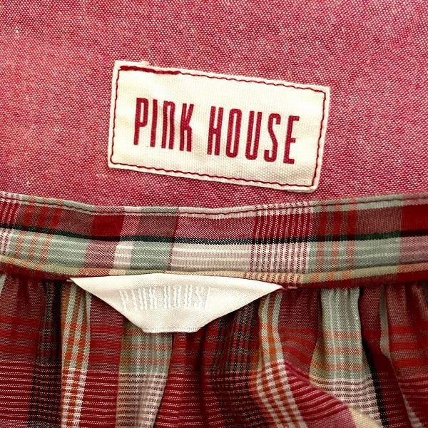anc ピンクハウス PINKHOUSE セットアップ 赤系 ベスト チェック