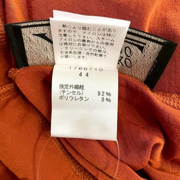 anc エイココンドウ EIKO KONDO カットソー 44 オレンジ系 ハイネック 