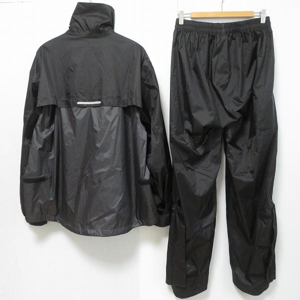 anc NANKAI 南海部品 セットアップ レインウェア バイクウェア LB 黒