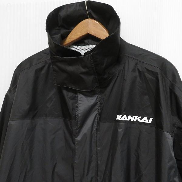 anc NANKAI 南海部品 セットアップ レインウェア バイクウェア LB 黒