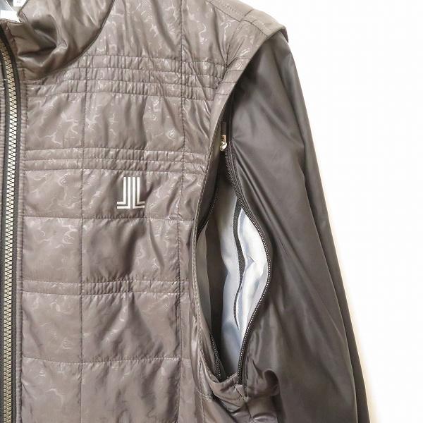 wnc ランバン スポーツ LANVIN SPORT ブルゾン ベスト ジレ 40 グレー