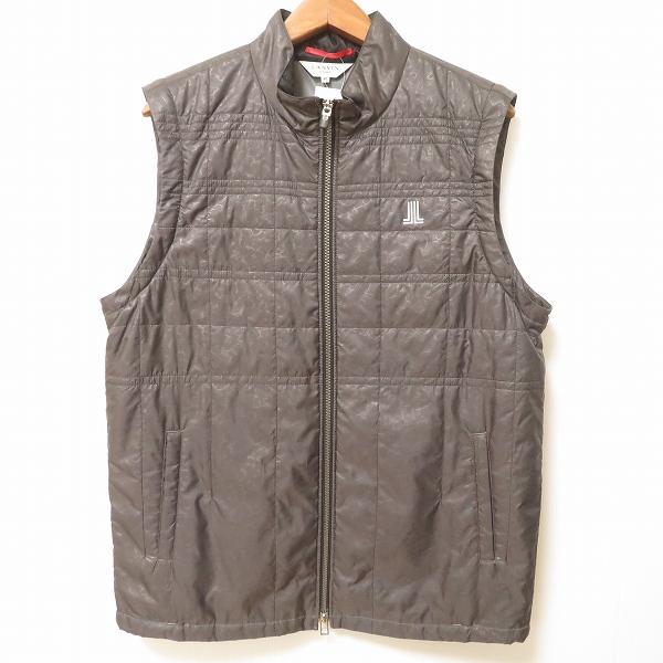 wnc ランバン スポーツ LANVIN SPORT ブルゾン ベスト ジレ 40 グレー