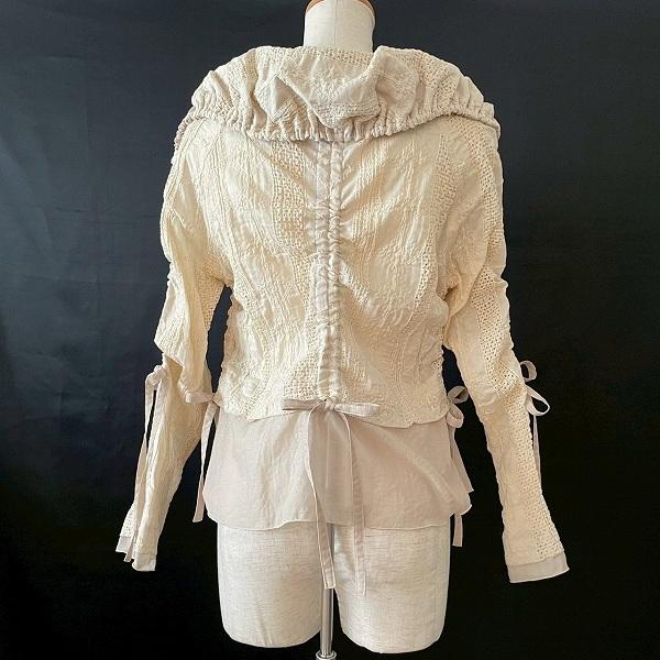 anc エイココンドウ EIKO KONDO ジャケット 42 クリーム色 グレージュ