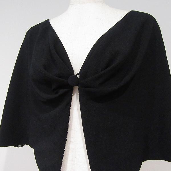 詩仙堂 リバーシブル 黒 ポンチョ・ケープ 【公式通販】