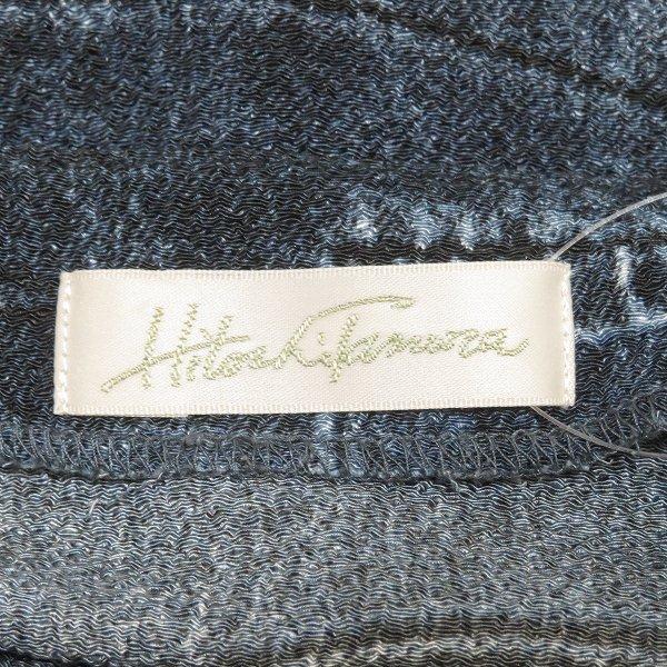 snc ヒトシタムラ 詩仙堂 Hitoshi Tamura ワンピース 紺系 ちりめん