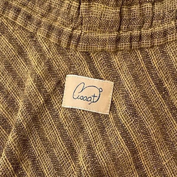 うさとの服 ムササビパンツ ショート丈 希少 絣風 【公式通販】
