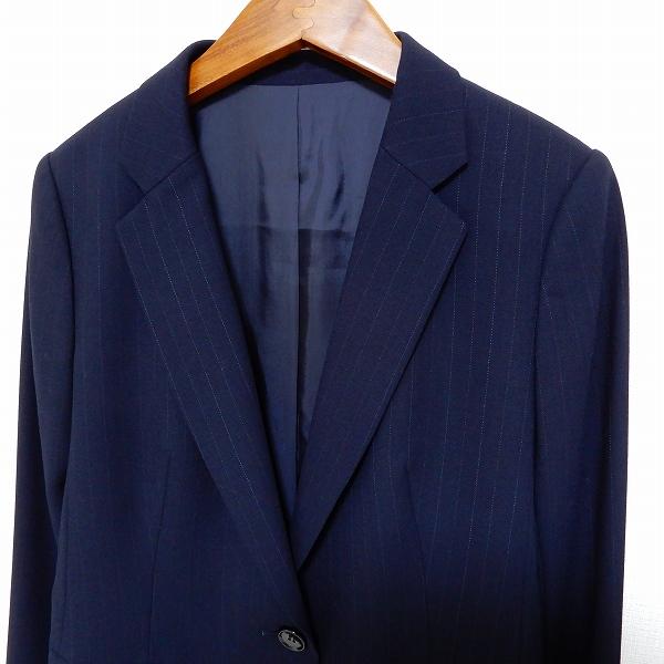 レリアン濃紺の織柄のスーツセット レリアン濃紺の織柄のスーツセット レリアン濃紺の織柄のスーツセット