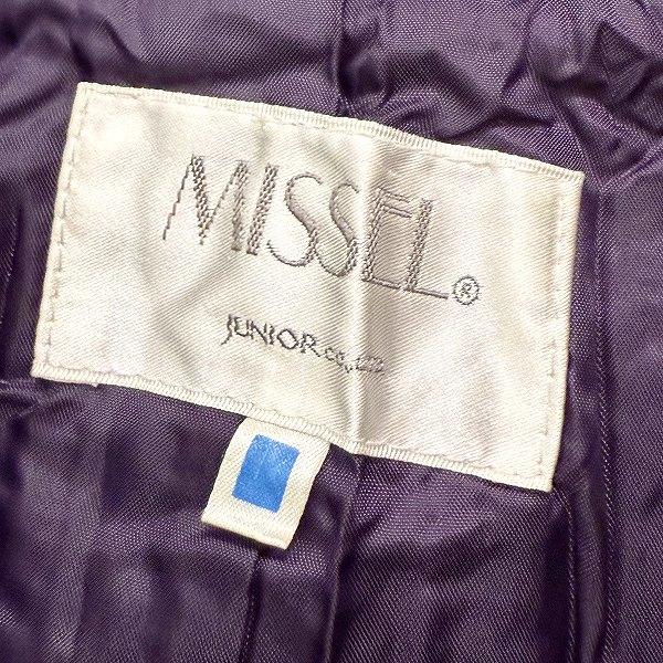 #wnc ミゼール MISSEL ジャケット L 紫系 中綿 シワ加工 レディース [950431] |  | 07
