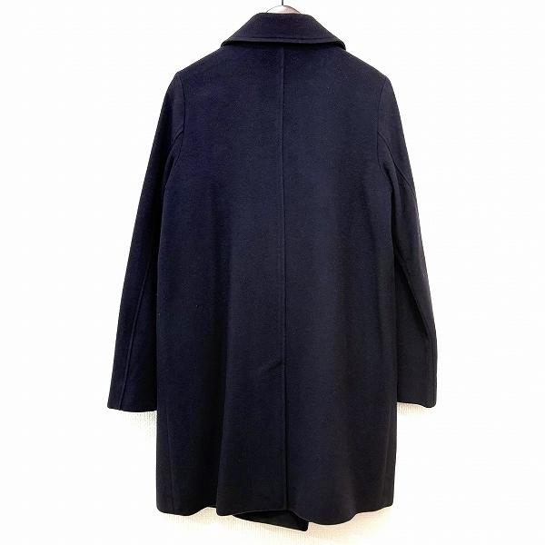 【良品】MACKINTOSH マッキントッシュ ダッフルコート ウール 濃紺 wnc マッキントッシュ MACKINTOSH コート 34 濃紺 ダブルボタン 小さい