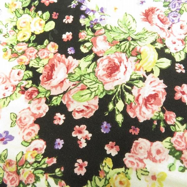 s レリアン Leilian カットソー チュニック 11 ベージュ系 マルチ 花柄