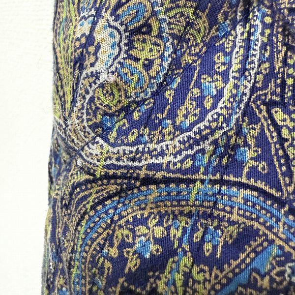 wnc イヴサンローラン Yves Saint Laurent コート M 青系 黄緑
