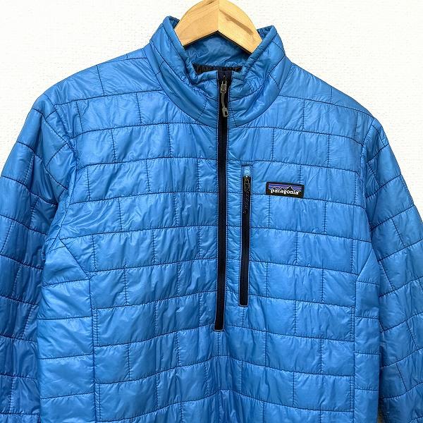 wnc パタゴニア patagonia ジャケット S 水色 紺 中綿 キルティング