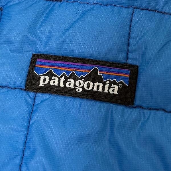 wnc パタゴニア patagonia ジャケット S 水色 紺 中綿 キルティング