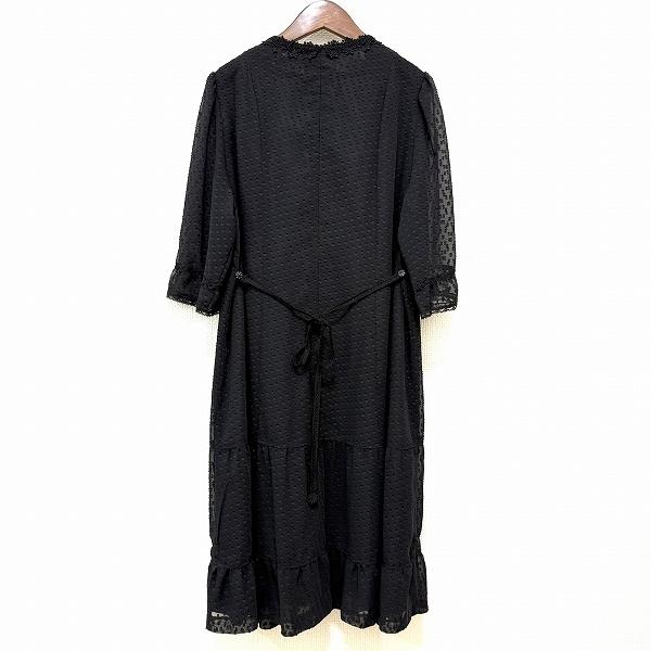 anc ヘッポコセンセイ へっぽこ先生 ワンピース ドット レース リボン