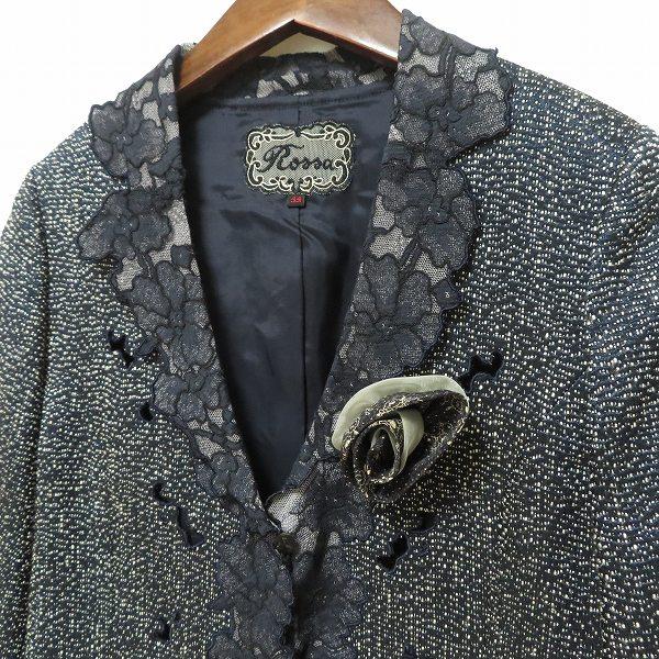 anc インポートロッサ import Rossa スカートスーツ セットアップ 紺