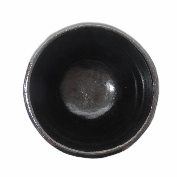 anv 平安紫楽造 黒岩わすれ岩 京焼 楽焼 筒茶碗 茶器 茶道具 陶器 伝統