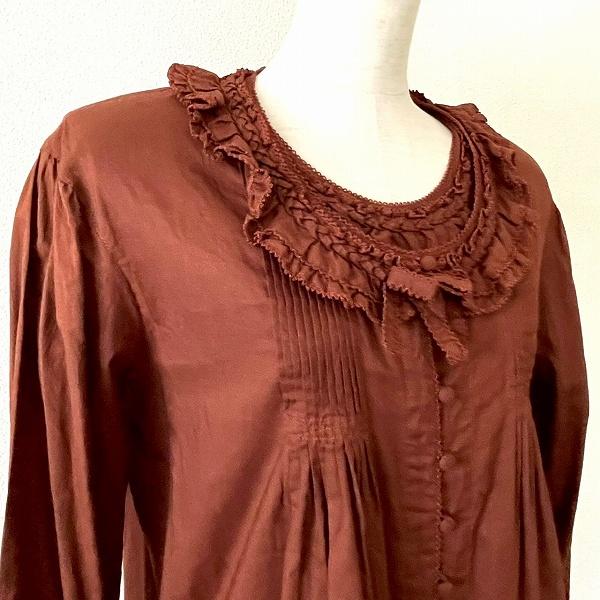 カネコイサオピコフリルアンサンブルブラウス2枚