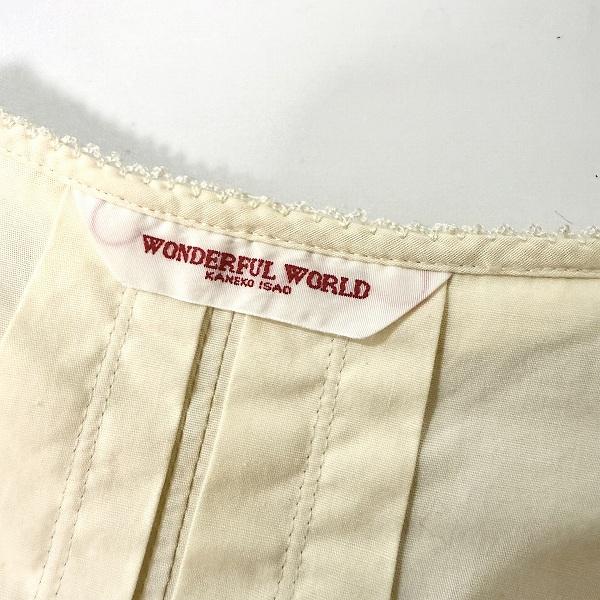anc ワンダフルワールド カネコイサオ WONDERFUL WORLD シャツ