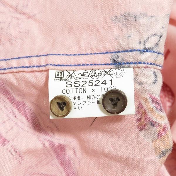 #anc サンサーフ SUN SURF 東洋エンタープライズ 長袖シャツ ネルシャツ M ピンク ボタンダウン ハワイアン メンズ [955963]