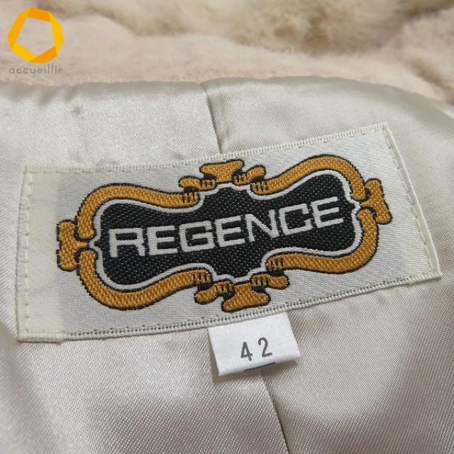 w レジァンス REGENCE コート 42 ベージュ系 アルパカ ウール混