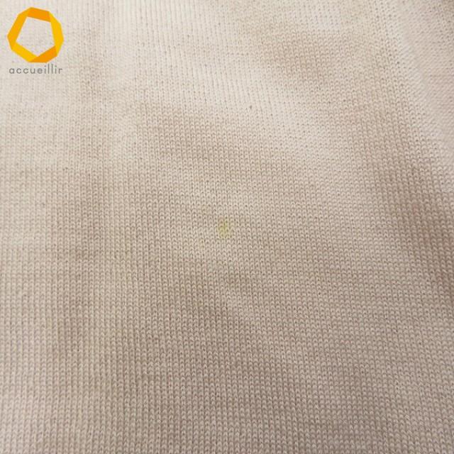 w レリアン Leilian ニット セーター モックネック 13+ ピンク 無地