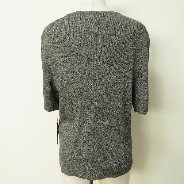 snc レリアン Leilian ニット セーター 13+ グレー サマーニット 