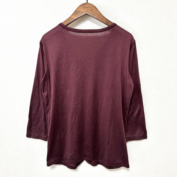 【新品・未使用】マドモアゼルノンノン　定番カーディガン　チャコールブラウン色 手触りの良い😊洗えるウールカーディガン | マドモアゼルノンノン