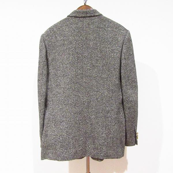 wnc インゲボルグ INGEBORG ジャケット 茶 白 黒 ツイード 金ボタン