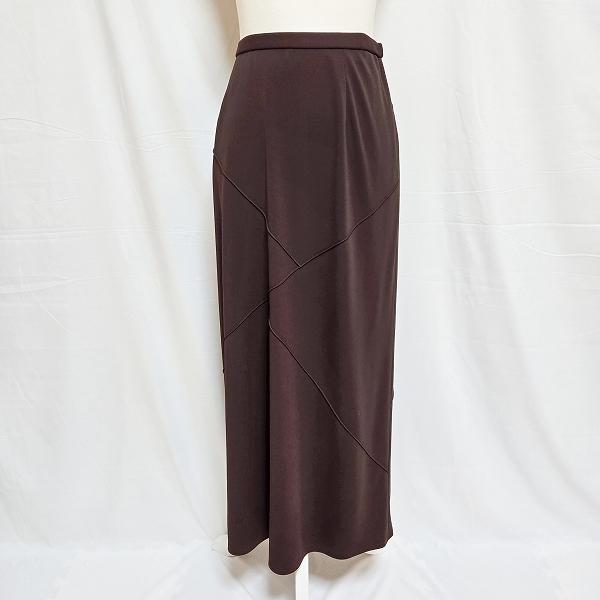 Leilian 3ピース 3点セット セットアップ 大きいサイズ 13 薄手 Leilian（レリアン） #snc セットアップ 13 茶系 スリーピース 刺繍