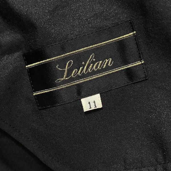 #anc レリアン Leilian コート 11AR 黒系 光沢 レディース [957637]_6