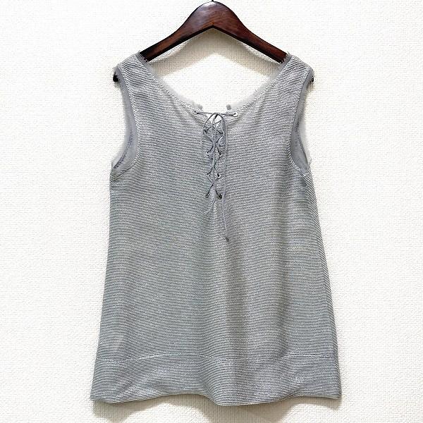 snc アドーア ADORE チュニック 38 グレー系 カットソー ノースリーブ 
