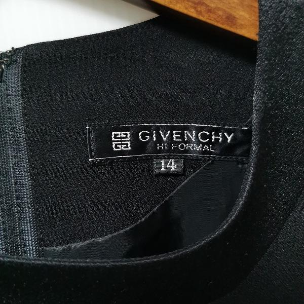snc ジバンシィ GIVENCHY HI FORMAL ワンピース 半袖 リボンモチーフ