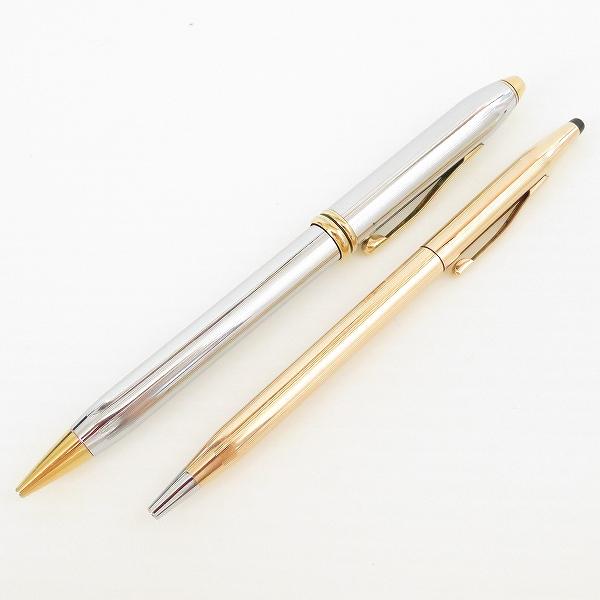 #anze クロス CROSS ボールペン シャーペン 回転式 2本セット ゴールド シルバー クラシックセンチュリー [959615] | 