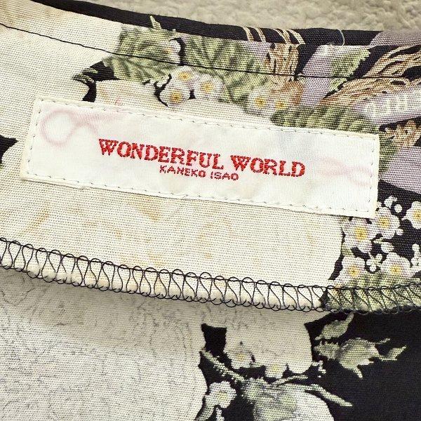 ワンダフルワールド Wonderful World ワンピース/タブリエ 白 snc ワンダフルワールド カネコイサオ WONDERFUL WORLD ワンピース 黒