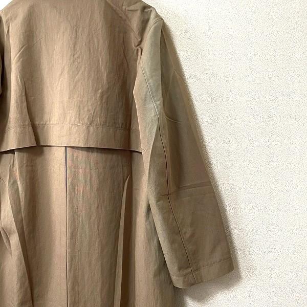 axc イッセイミヤケ ISSEYMIYAKE コート L ベージュ ロング ステン