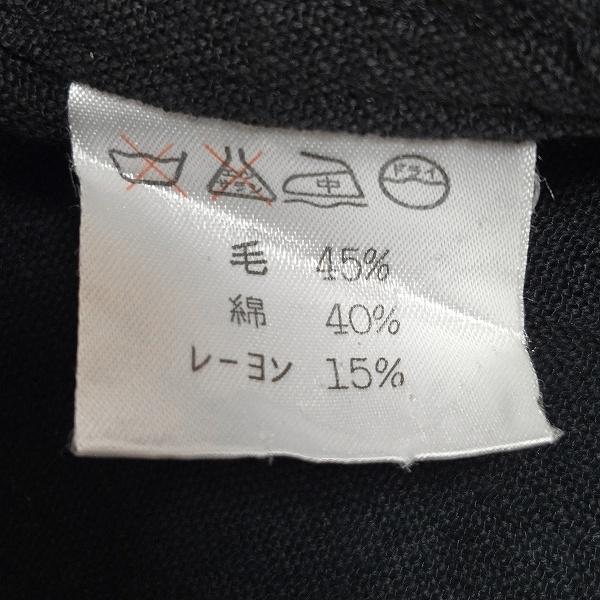 #anc プランテーション Plantation コート M 黒 テーラード シワ加工 ジャケット レディース [961351]_4