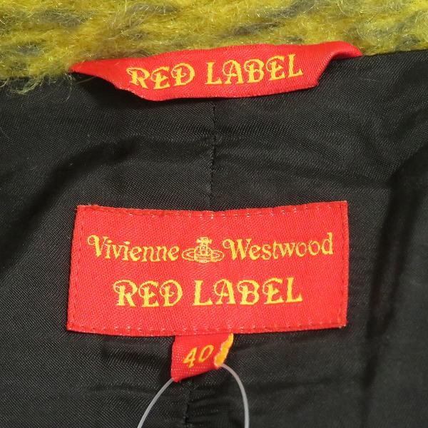 Vivienne Westwood 40 レーディス　ジャケット Vivienne Westwood Red Label Check Wool Love Jacket Grey 2 (K-119676)