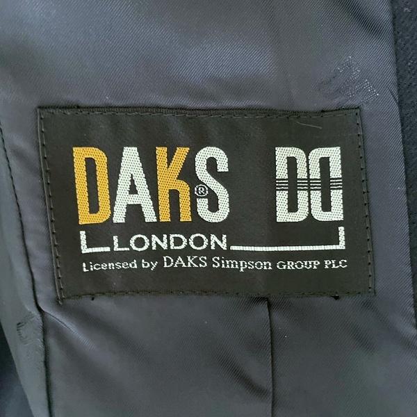 wnc ダックス DAKS ジャケット ブレザー 13 紺 ダブル ワッペン