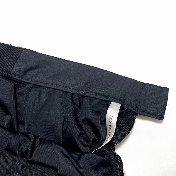 #anc ロイスクレヨン LoisCRAYON セットアップ ツーピース M 黒 レース レースアップ タグ付き シルク使い レディース [961875]_7