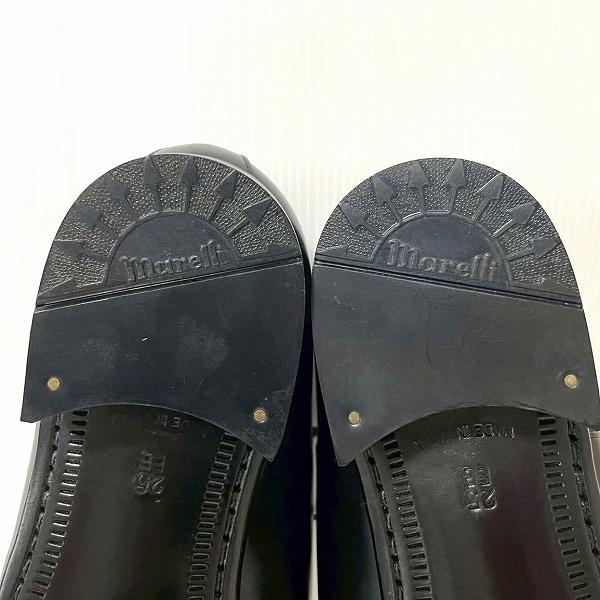 ans マレリー marelli ビジネス・レザーシューズ 25 EE 黒 No.7514