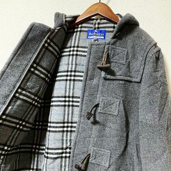 wnc バーバリーブルーレーベル BURBERRYBLUELABEL コート 38 グレー
