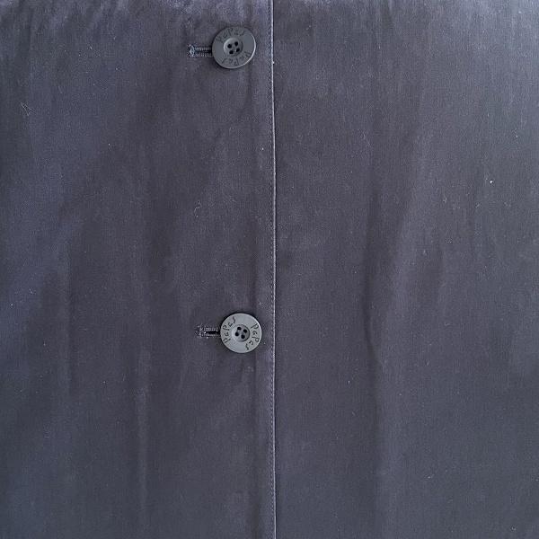 anc パパス Papas コート L 濃紺 トレンチコート ロング 刺繍 メンズ
